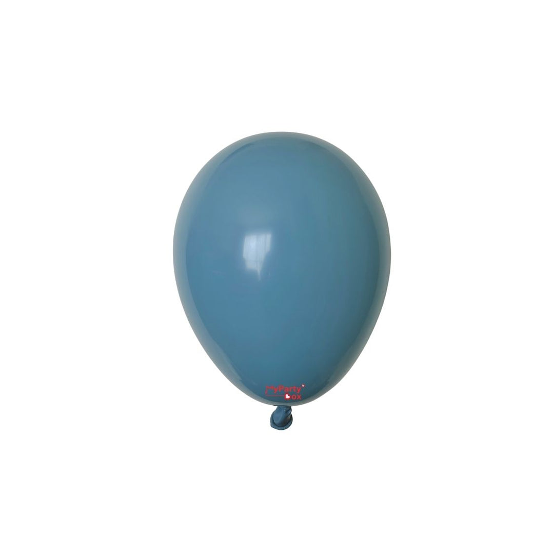 5Tuftex Blue Slate Latex Balloon Mini Size 5"(12cm)