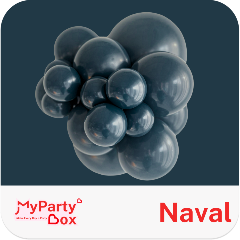 Tuftex Naval Latex Balloon Cluster