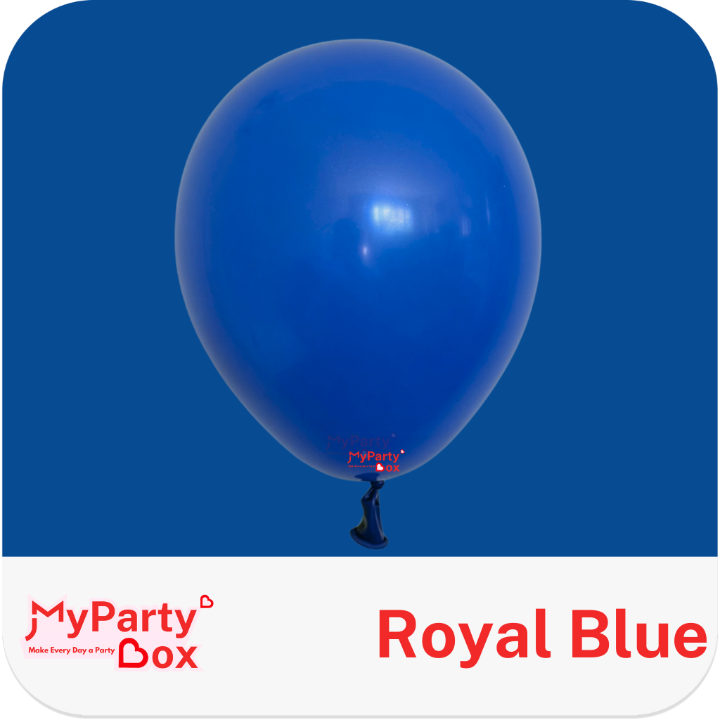 Sempertex Royal Blue Latex Balloon Color Chart