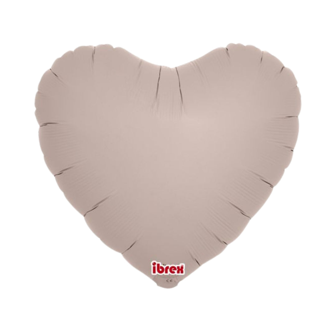 Sage Green Heart Foil Balloon (Unpackaged)