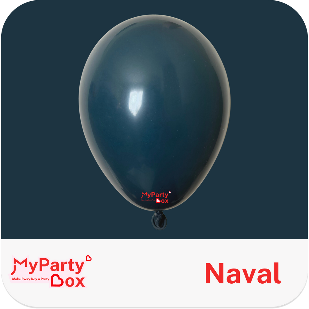 Tuftex Naval Latex Balloon Color Chart