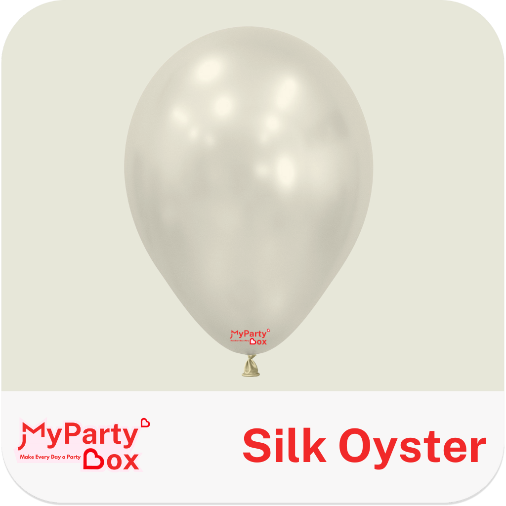 Sempertex Silk Oyster Latex Balloon Color Chart