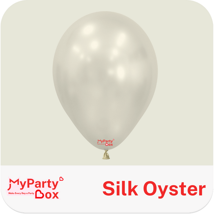 Sempertex Silk Oyster Latex Balloon Color Chart
