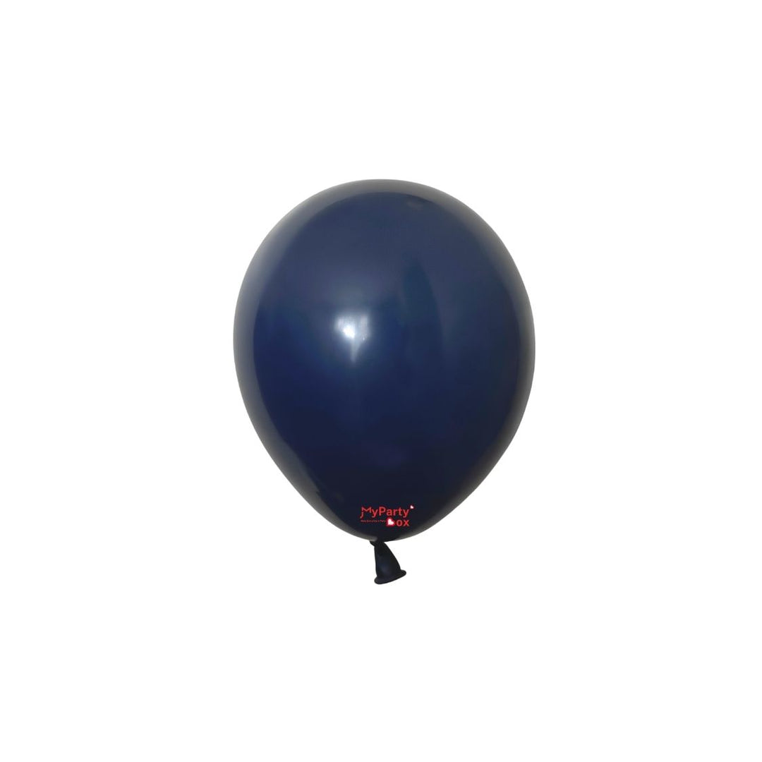 Sempertex Navy Latex Balloon mini size 5" (12cm)