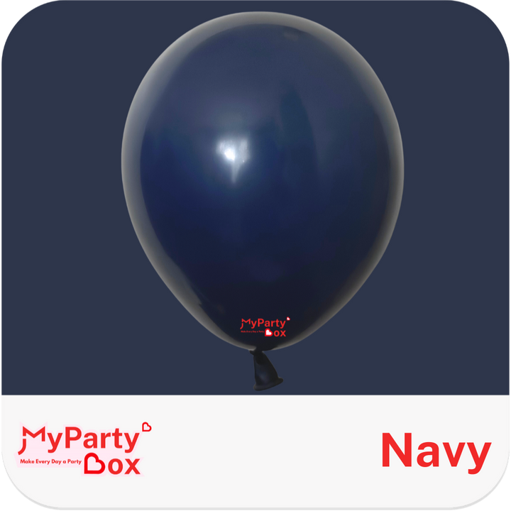 Sempertex Navy Latex Balloon Color Chart