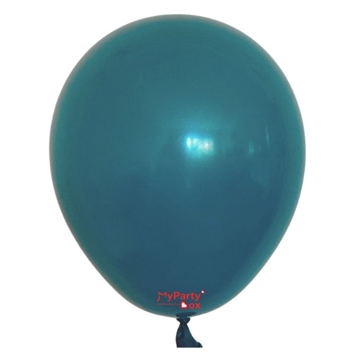 Sempertex Deep Teal Latex Balloon Large Size 18" (45cm)