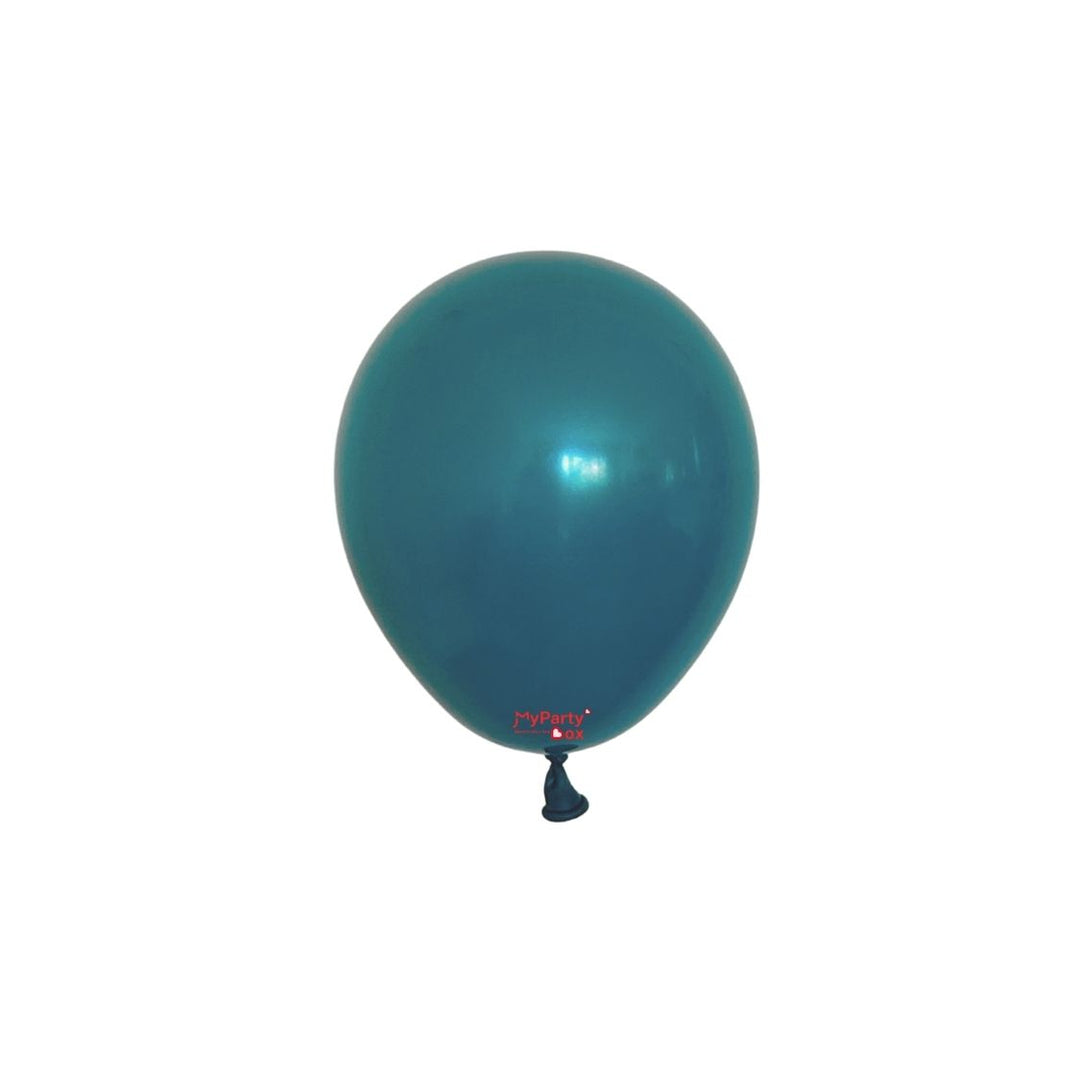 Sempertex Deep Teal Latex Balloon Mini Size 5" (12cm)
