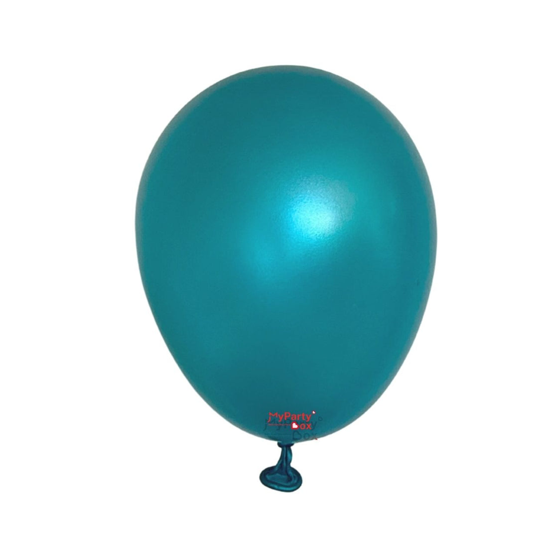 Tuftex Metallic Teal Latex Balloon Regular Size 12" (30cm)