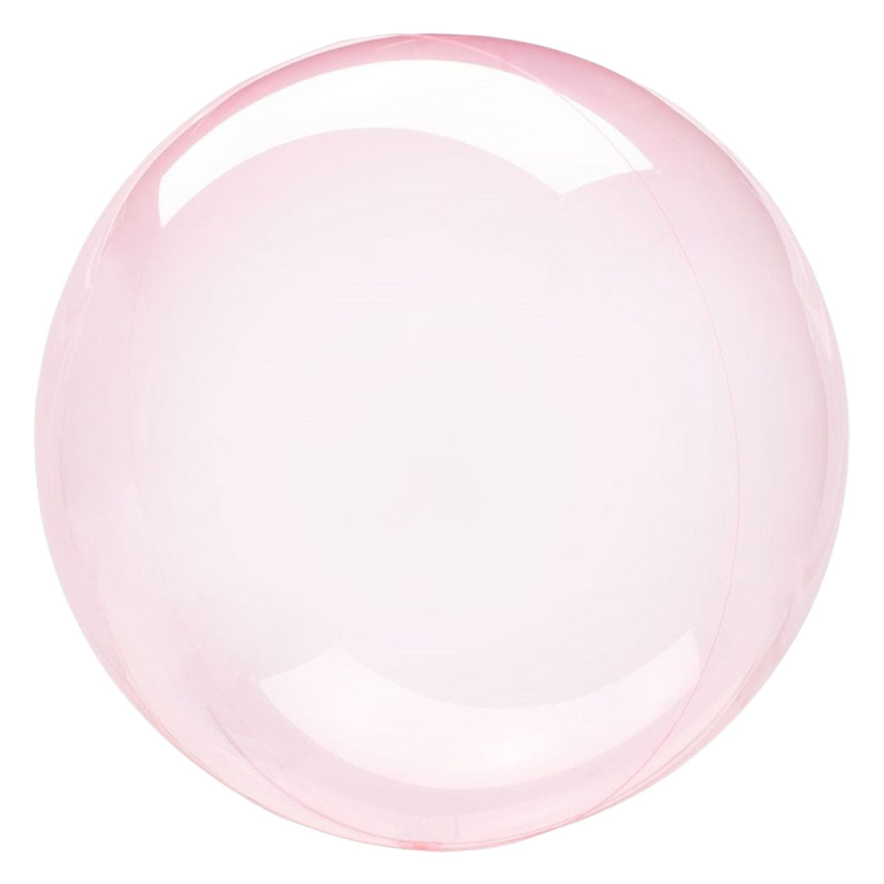 Crystal Dark Pink Foil Balloon