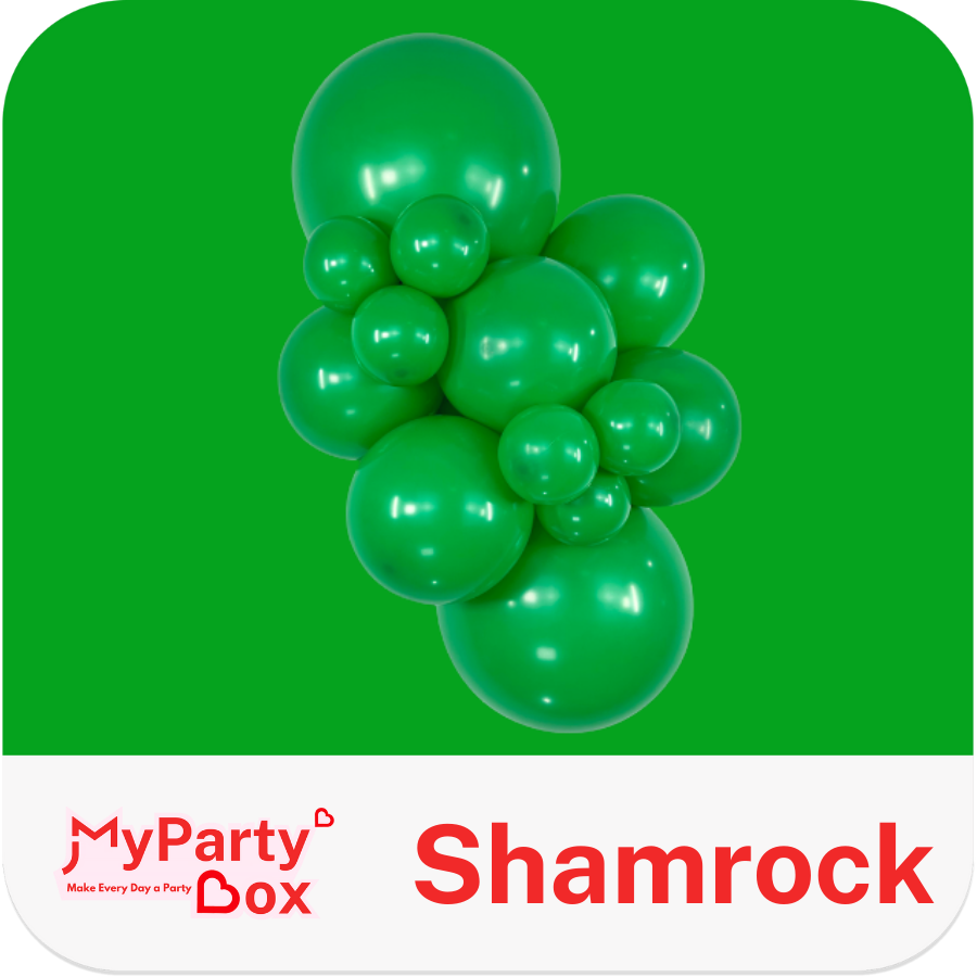 Sempertex Shamrock Latex Balloon Cluster
