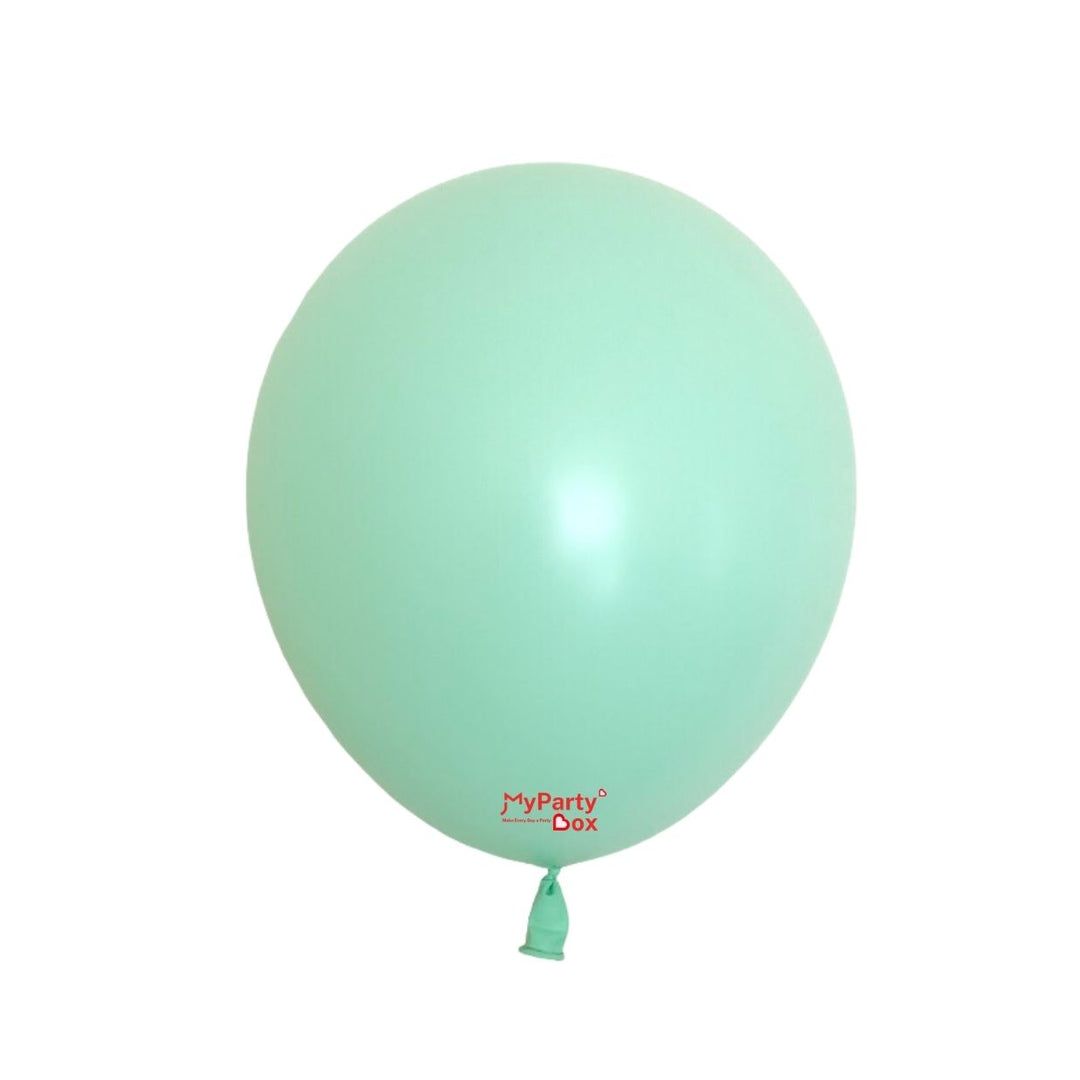 Sempertex Pastel Matte Green Latex Balloons Regular Size 12"(30cm)