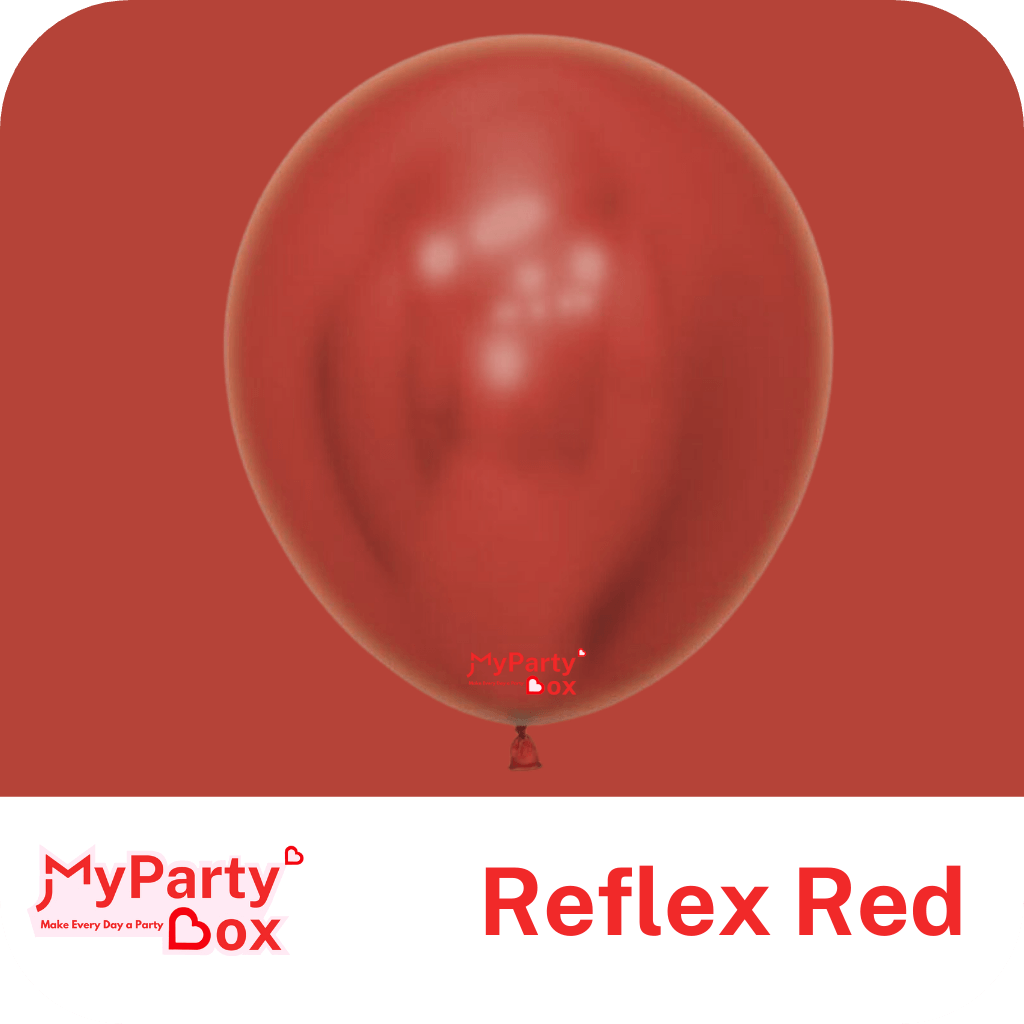 12"(30cm) Reflex Red Latex Balloon