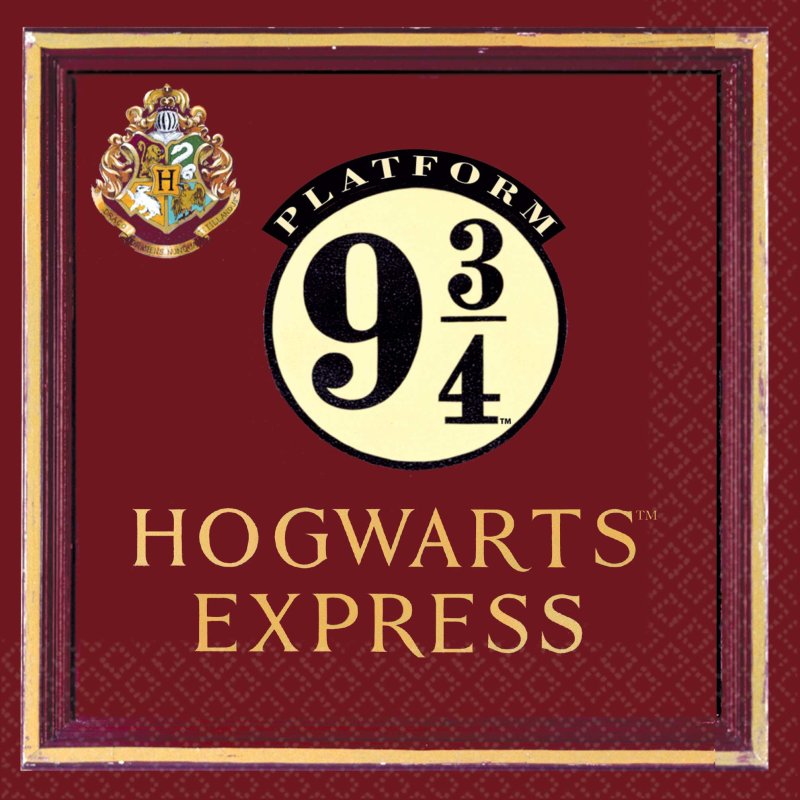 Harry Potter Hogwartsk Lunch Napkins (PK16)