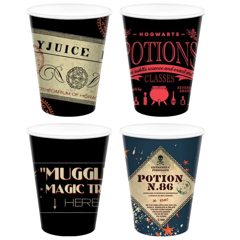 Harry Potter Paper Party Cups (PK8)