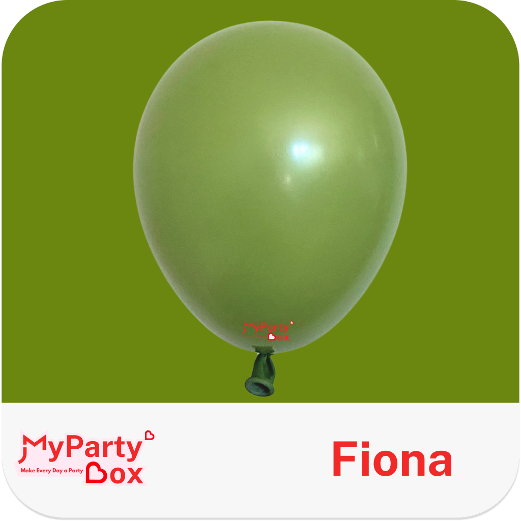 Tuftex Fiona Latex Balloon Color Chart