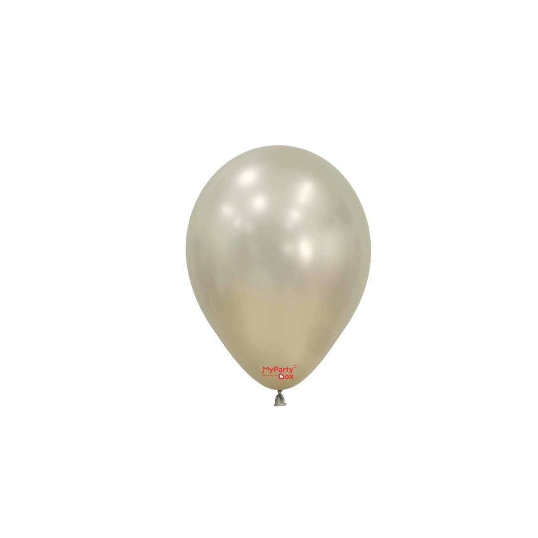 Sempertex Silk Cream Latex Balloon Mini Size 5"(12cm)
