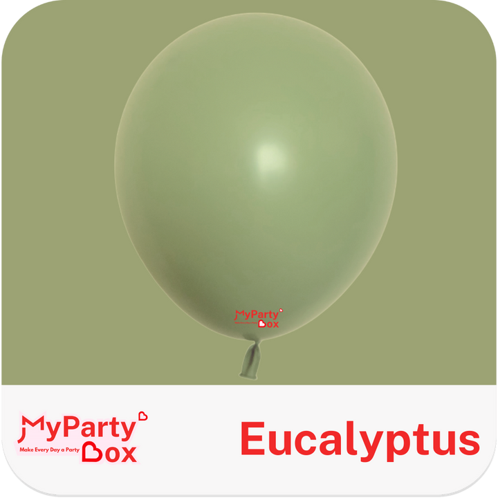 Sempertex Eucalyptus Latex Balloon Color Chart