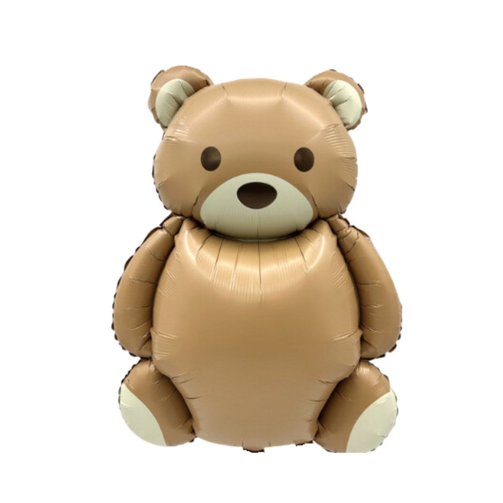 Matte Teddy Bear Foil Balloon
