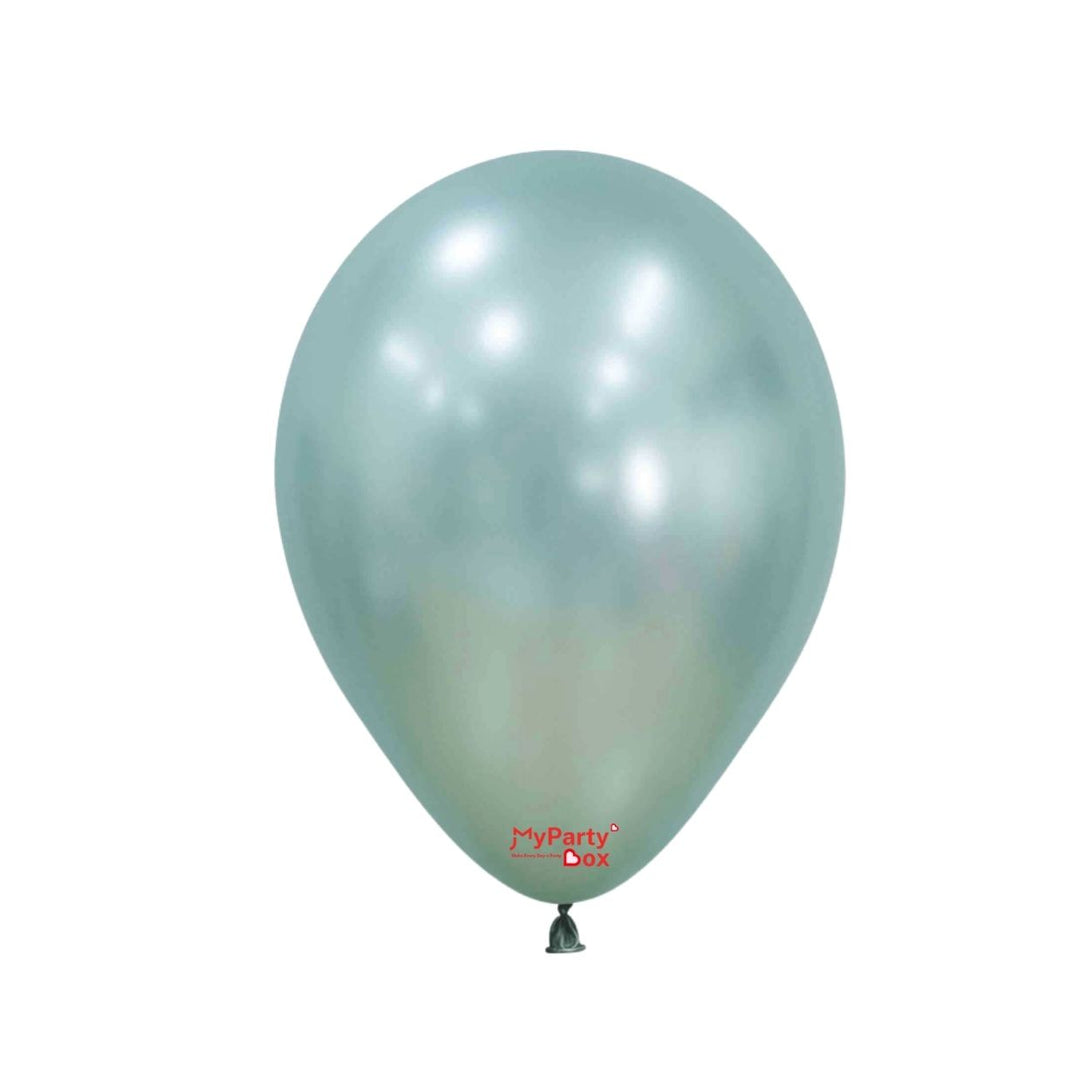 Sempertex Silk Cool Mint Latex Balloon Regular Size 12"(30cm)