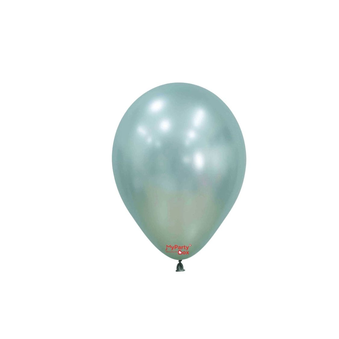 Sempertex Silk Cool Mint Latex Balloon 5"(12cm)
