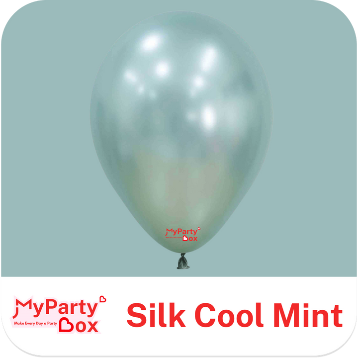 Sempertex Silk Cool Mint Latex Balloon Color Chart
