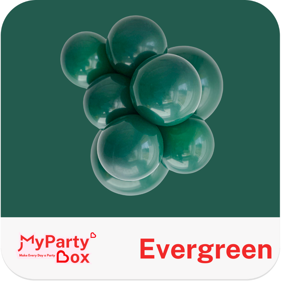 Tuftex Evergreen Latex Balloon Cluster