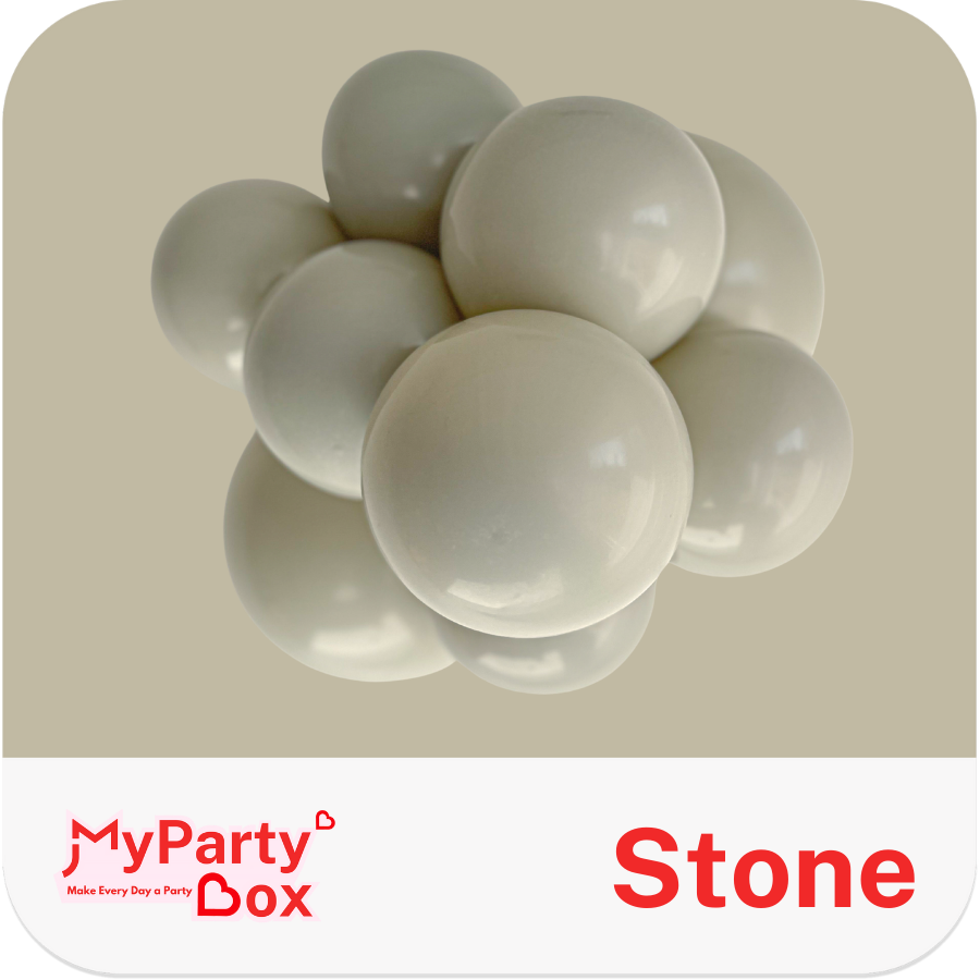 Tuftex Stone Latex Balloon Cluster