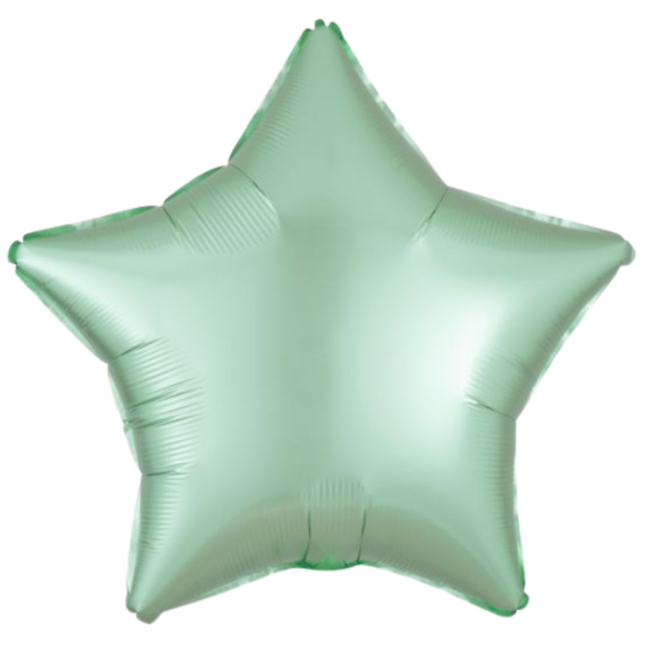 Satin Luxe Pastel Mint Star Foil Balloon