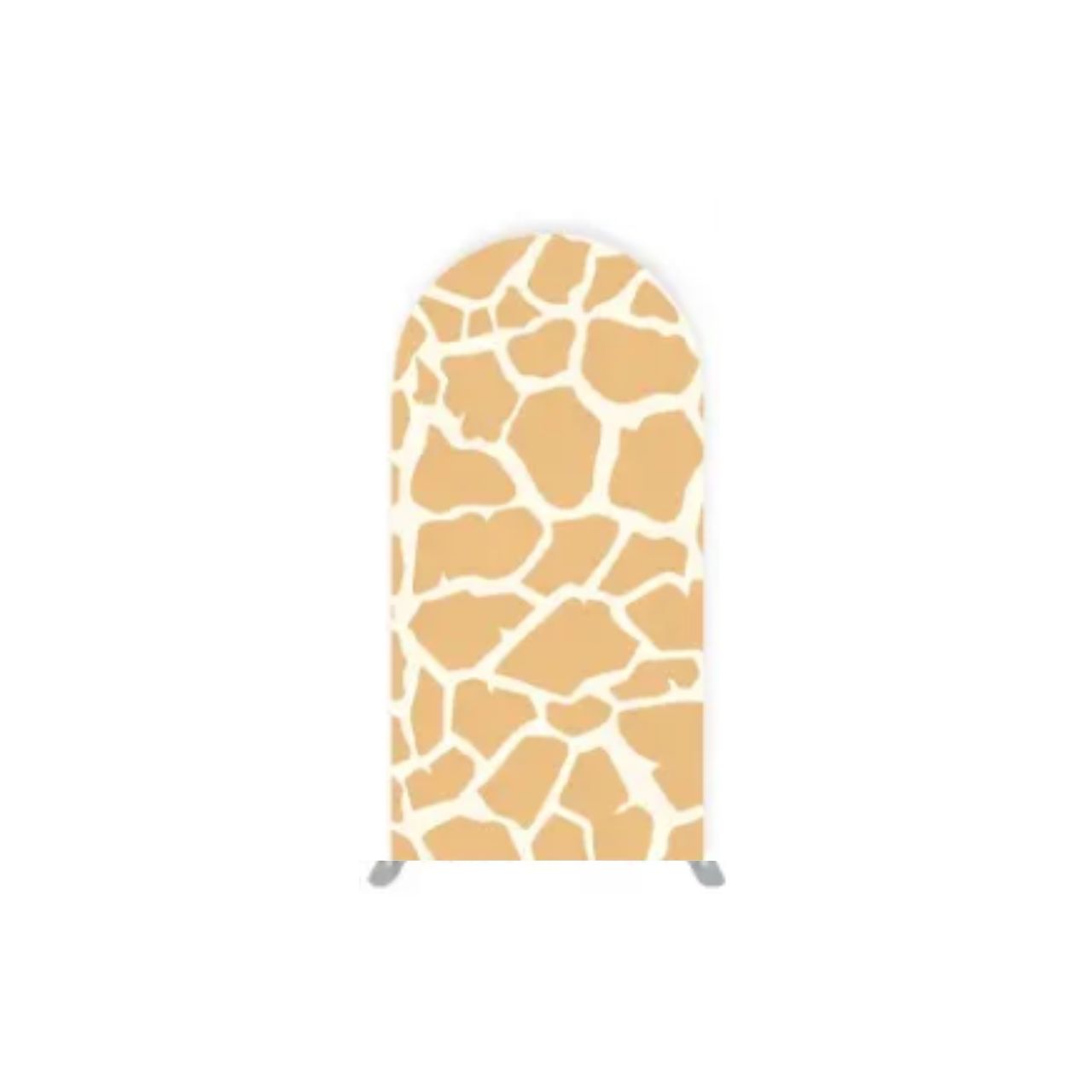 Giraffe Print Arch Backdrop - Medium