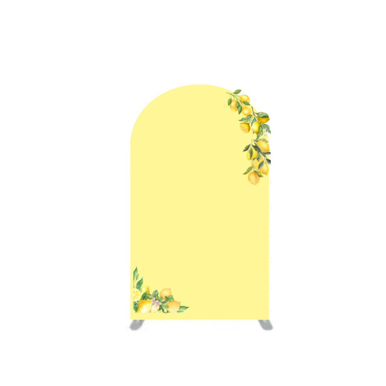 Yellow Lemon Backdrop - Medium