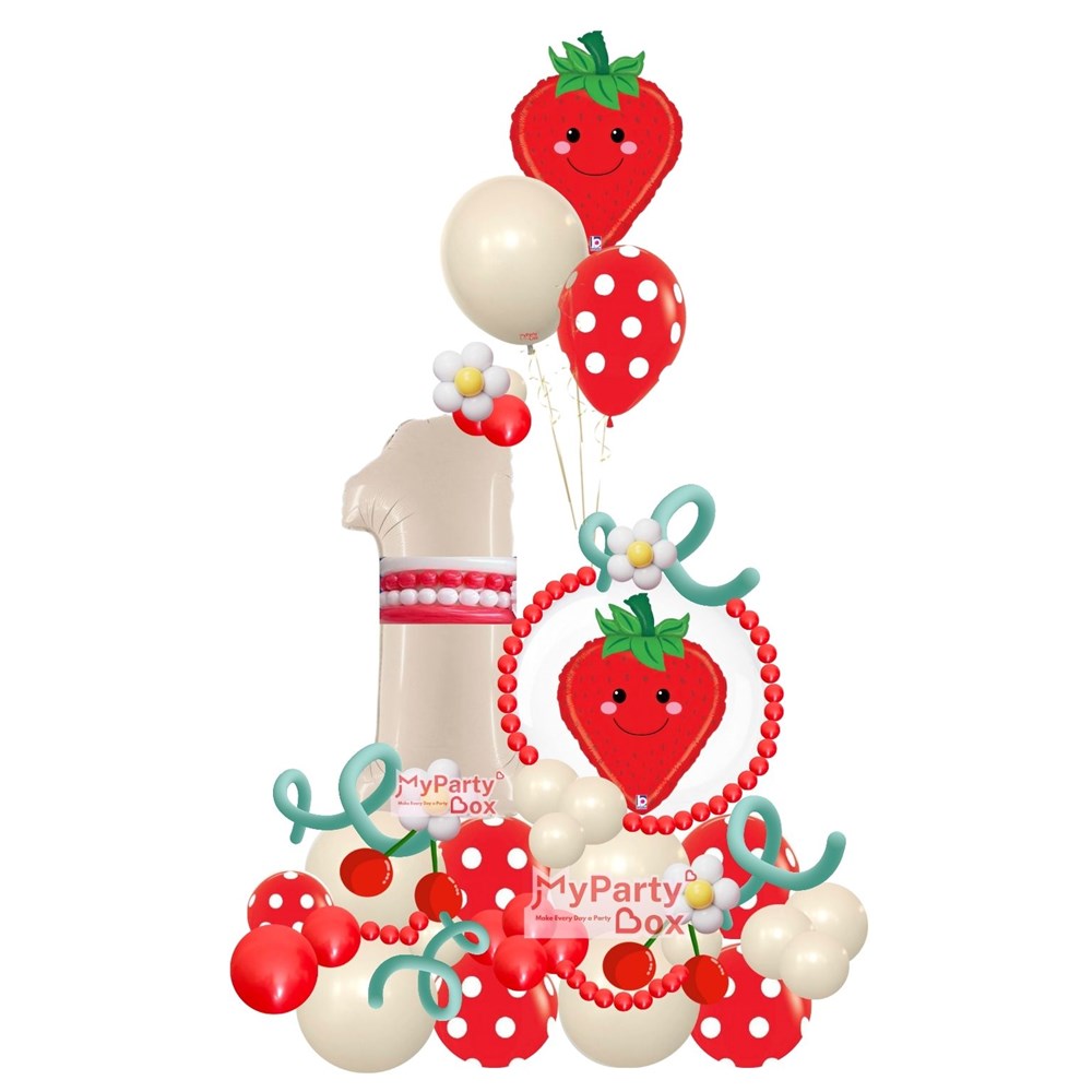 Very Berry Balloon Bouquet