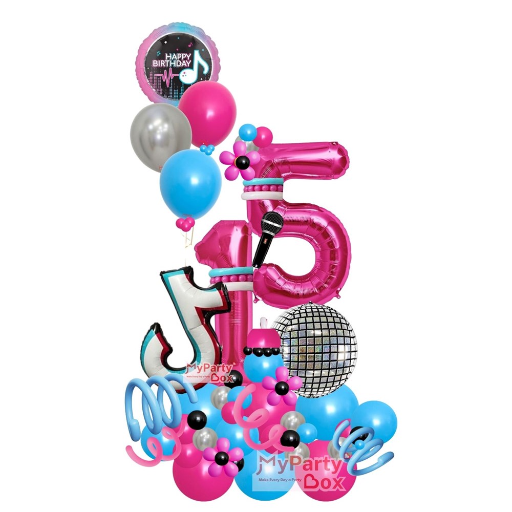 Tiktok Balloon Bouquet