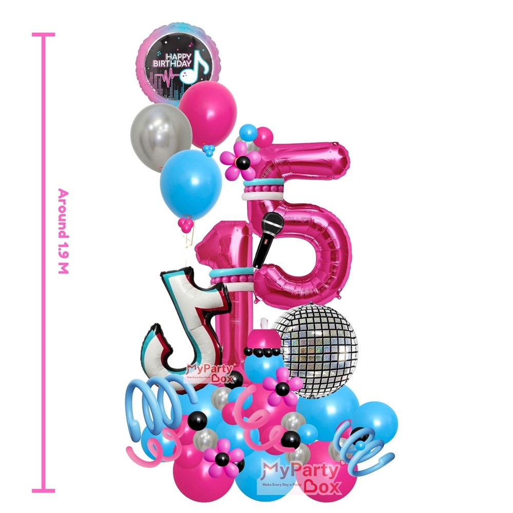 Tiktok Balloon Bouquet