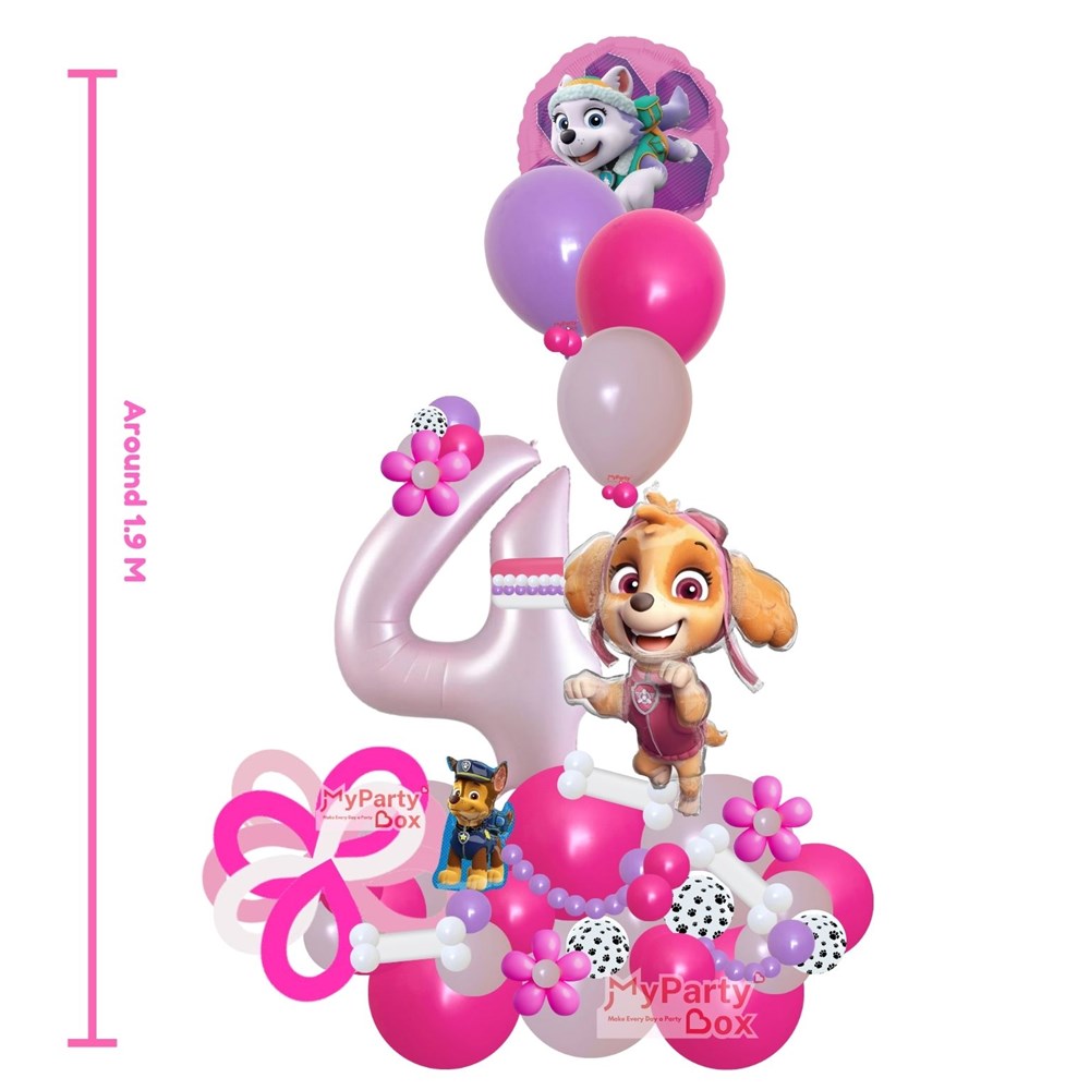 Paw Patrol - skype Balloon Bouquet