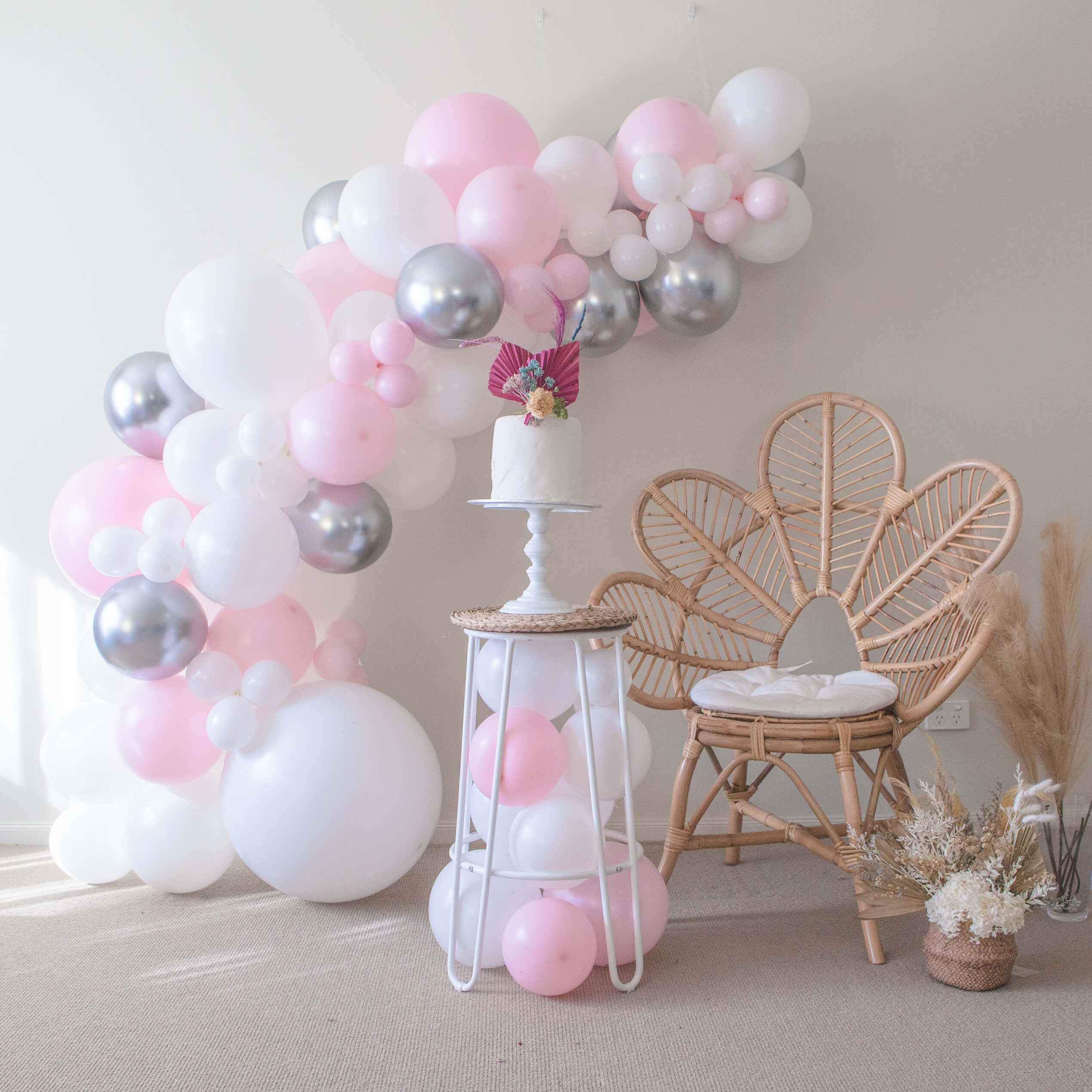 Baby Pink Balloon Garland DIY Kit