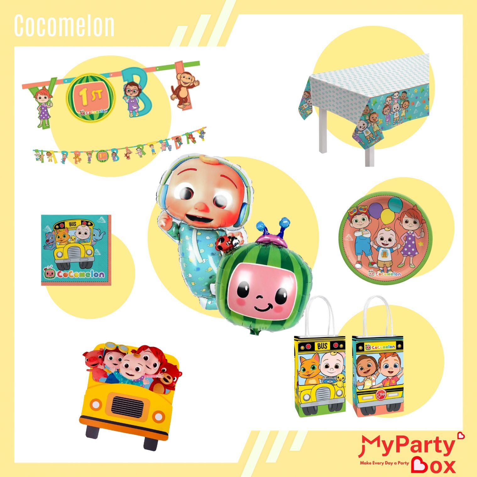 Cocomelon Mini Party Box