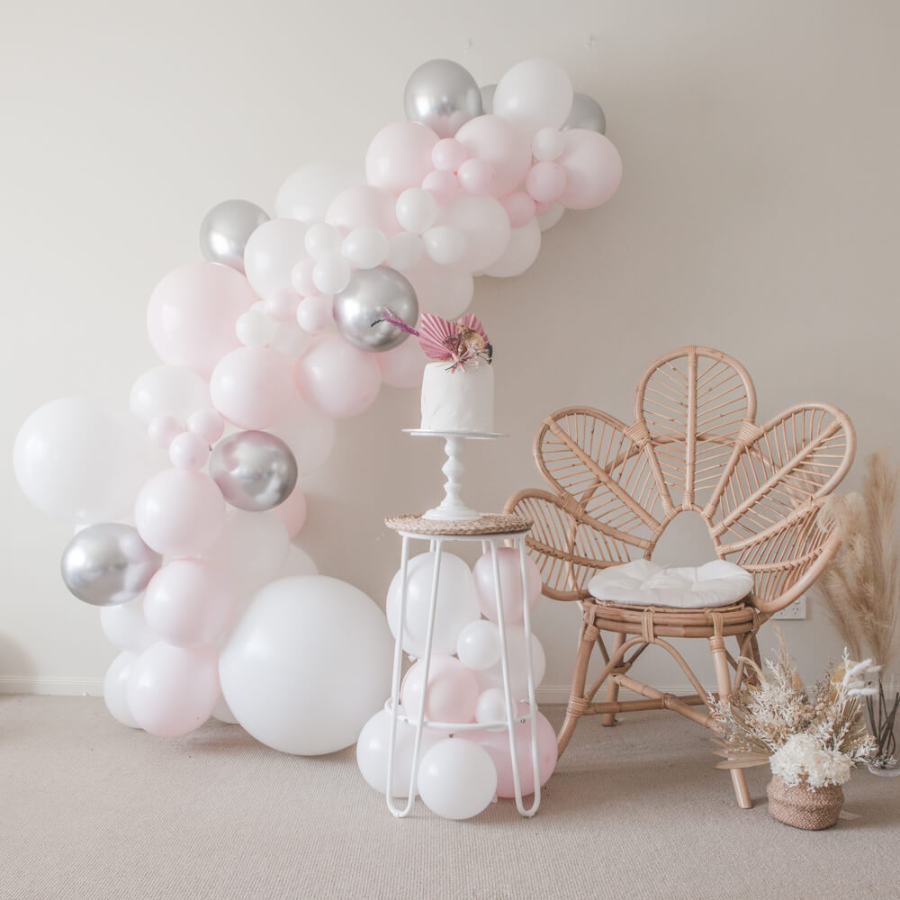 Luxe Baby Pink Balloon Garland DIY Kit