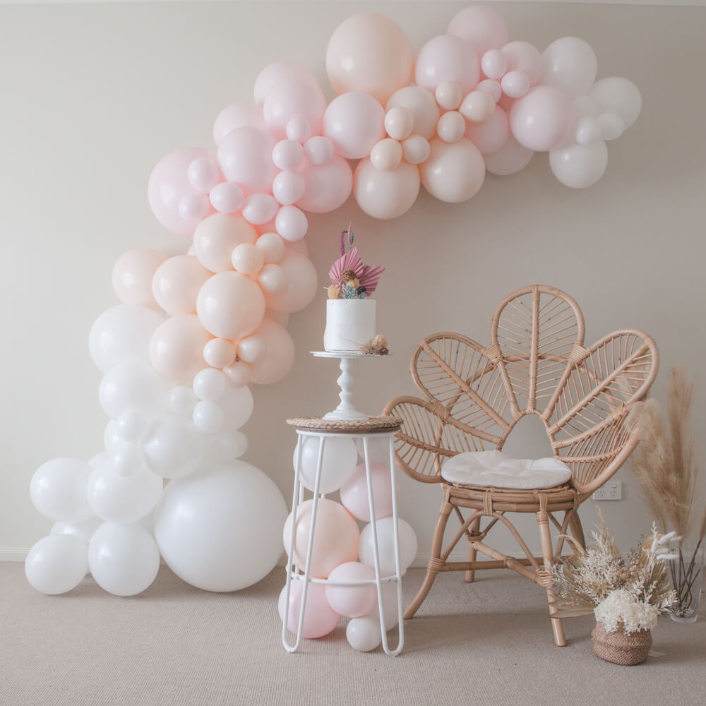 Luxe Boho Pink Balloon Garland DIY Kit