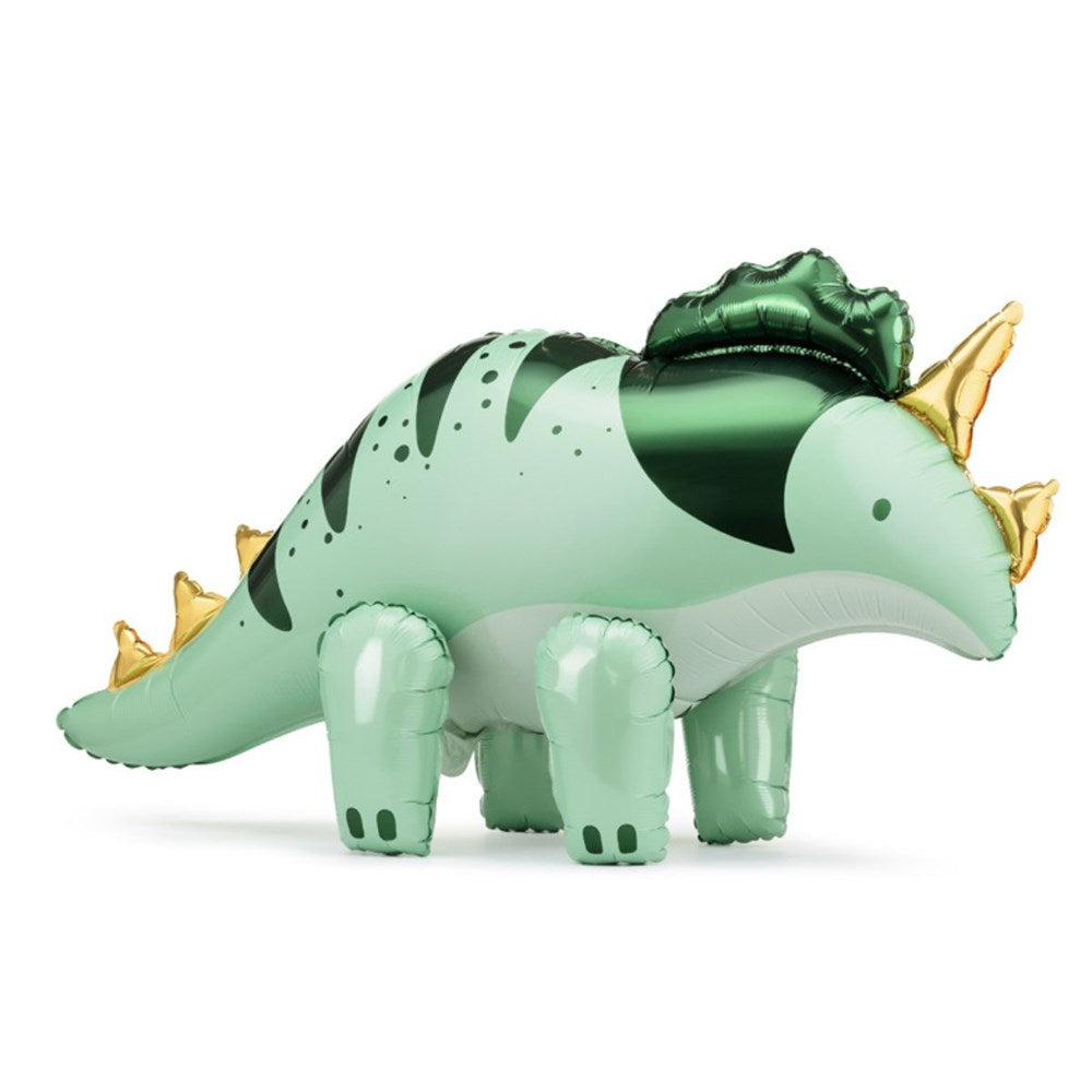 Triceratops Standing Foil balloon
