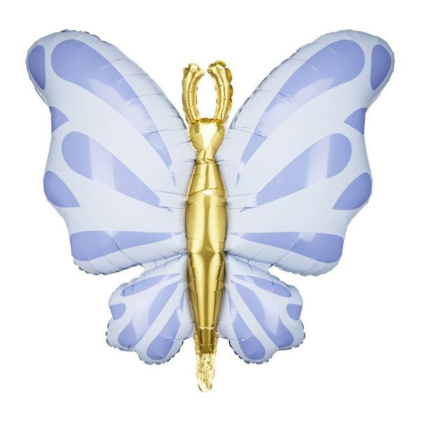 Blue Butterfly Foil Balloon