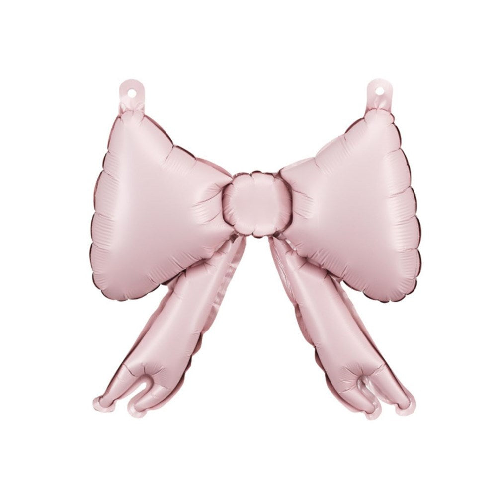 Mini Pink Bows Air-Filled Foil Balloon (PK 5)