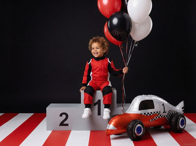 Racing Car Standing Foil balloon