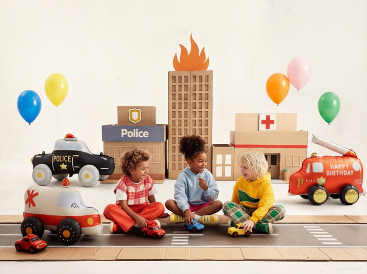 Standing Ambulance Foil balloon