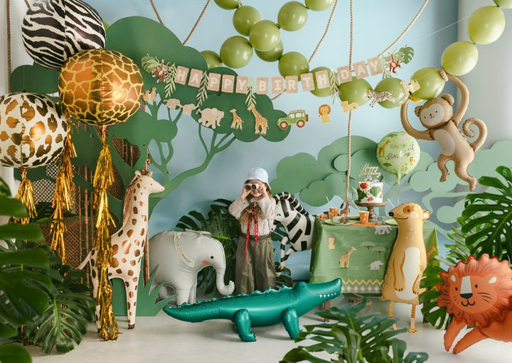 Standing Elephant foil balloon