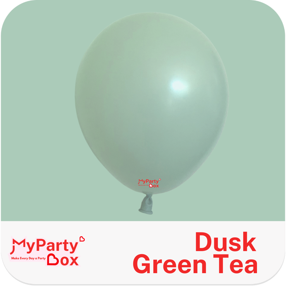 24" (60cm) Pastel Dusk Green Tea Jumbo Latex Balloon