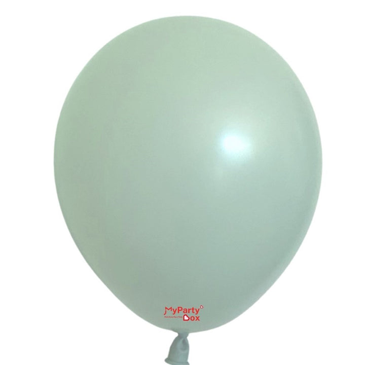 18"(45cm) Pastel Dusk Green Tea Mini Latex Balloon