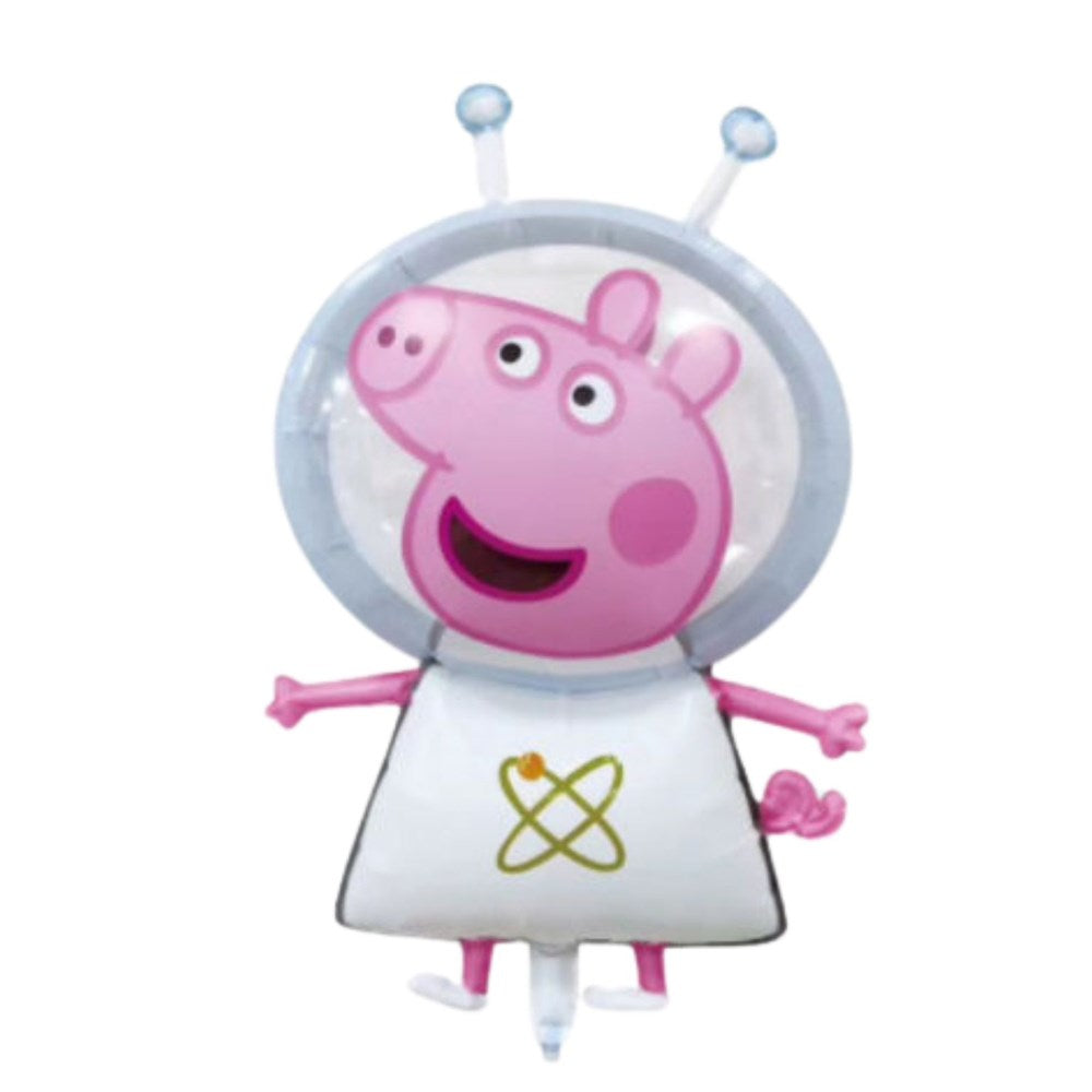 Peppa Pig - Space Peppa Pig Foil Shape Balloon ( Unpackaged)