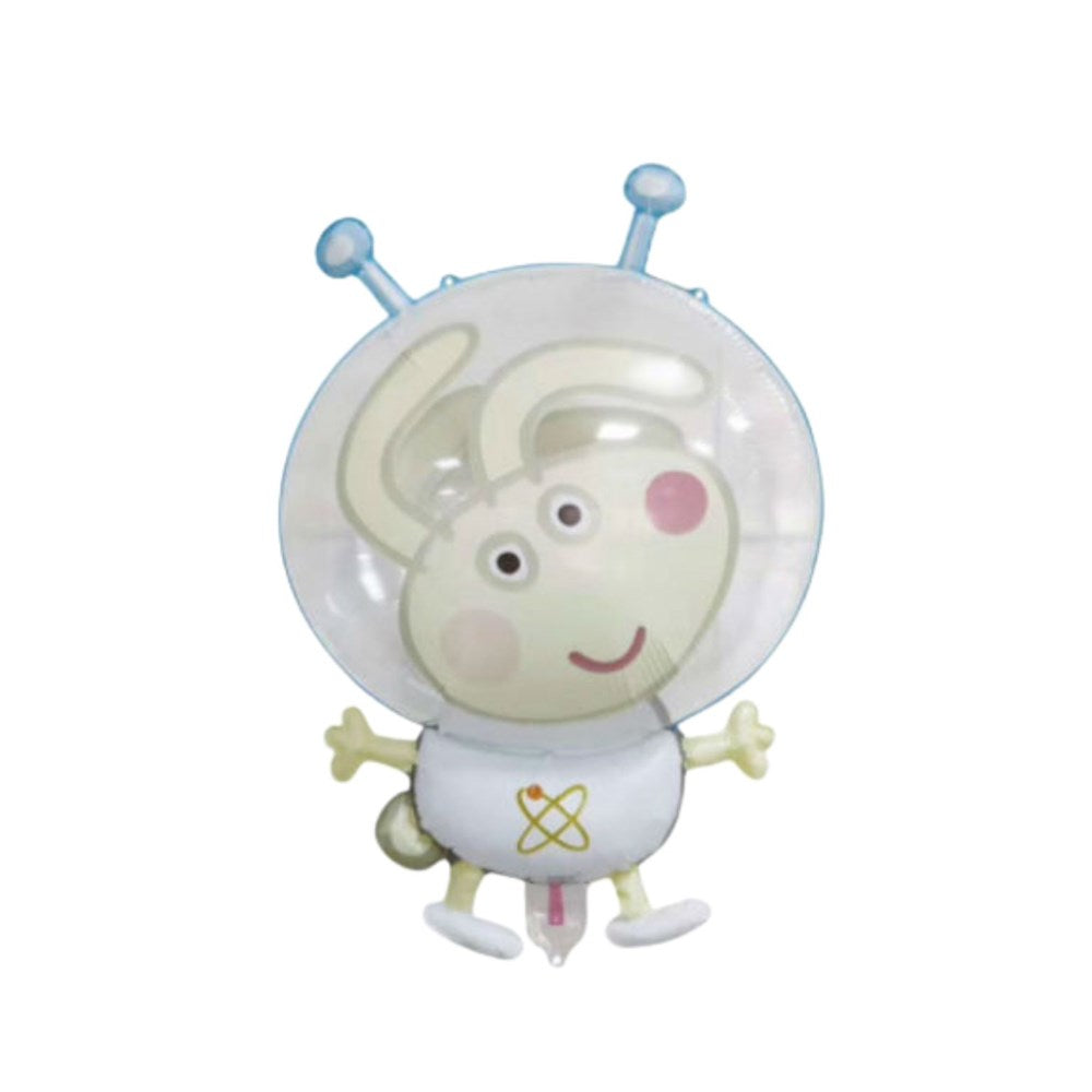 Peppa Pig - Space Richard Foil Shape Balloon ( Unpackaged)