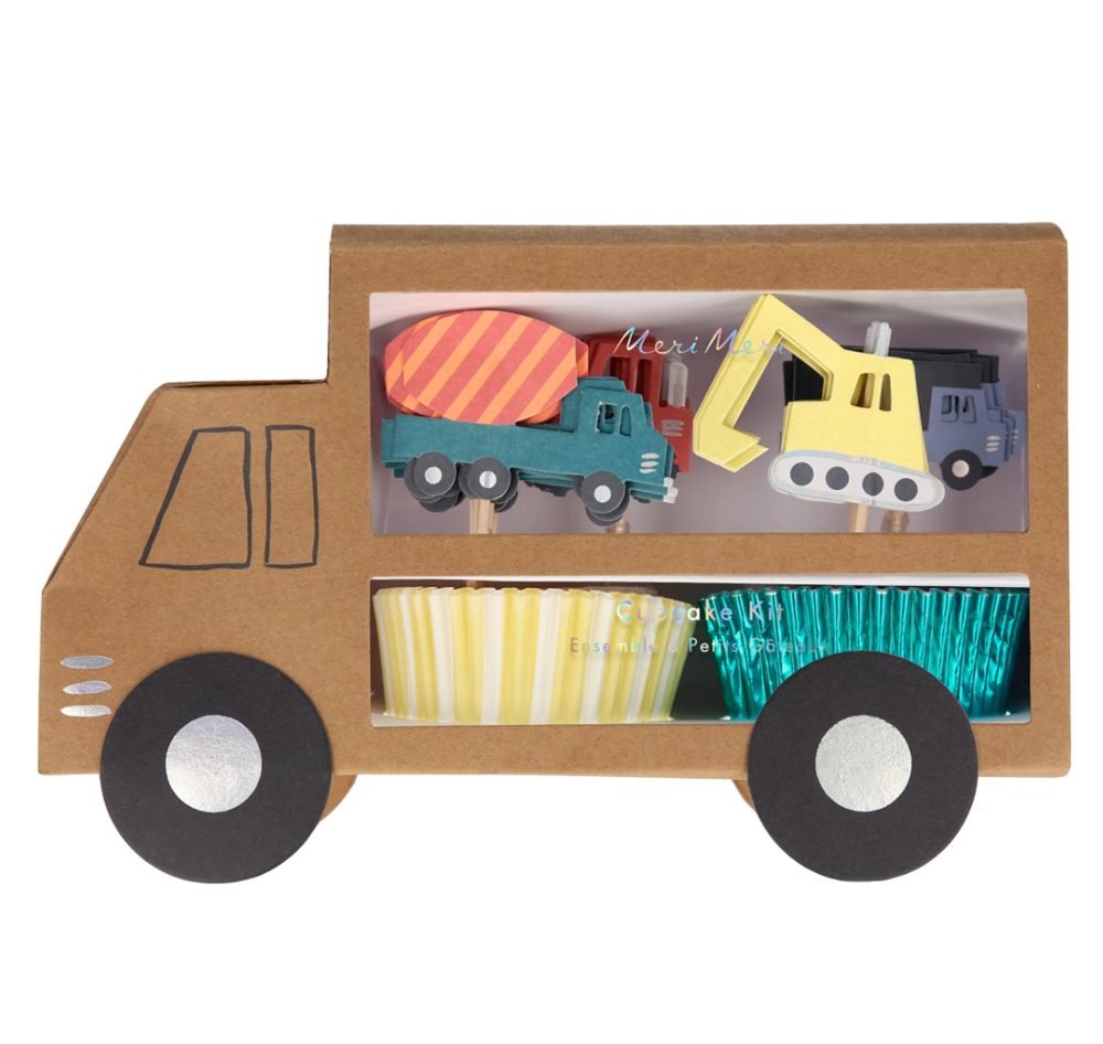 Meri Meri Construction Cupcake Kit
