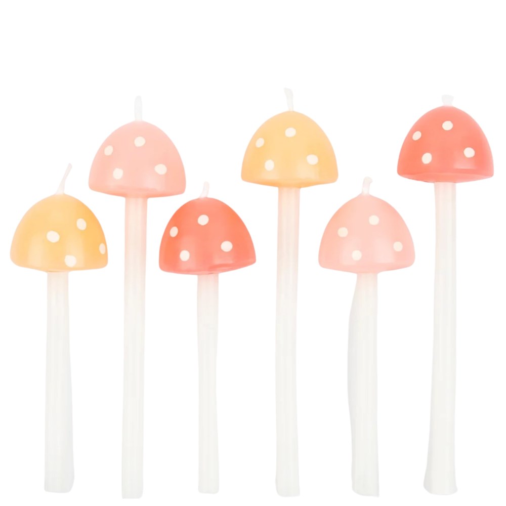 Meri Meri Mushroom Birthday Candles